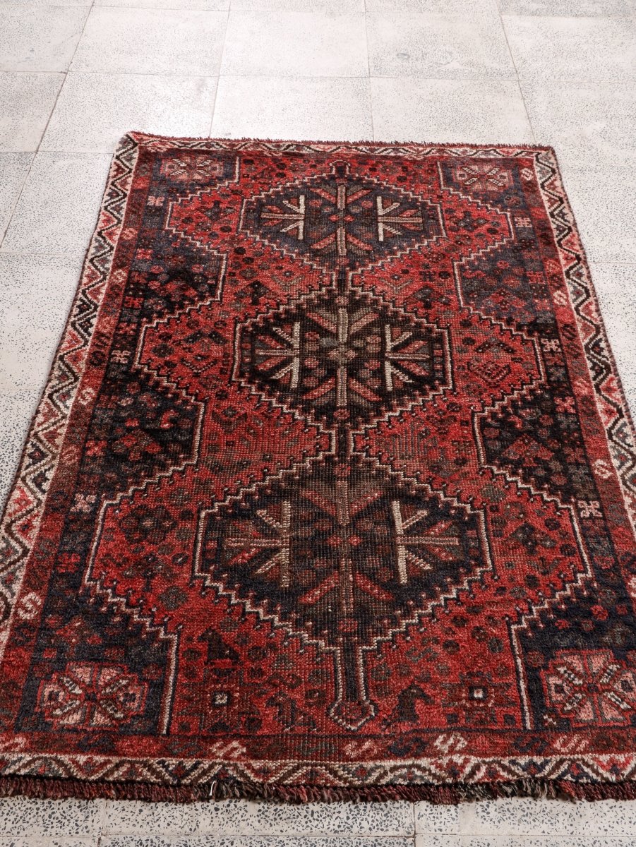 Persian Shiraz Rug | 3' 5” x 5' 3
