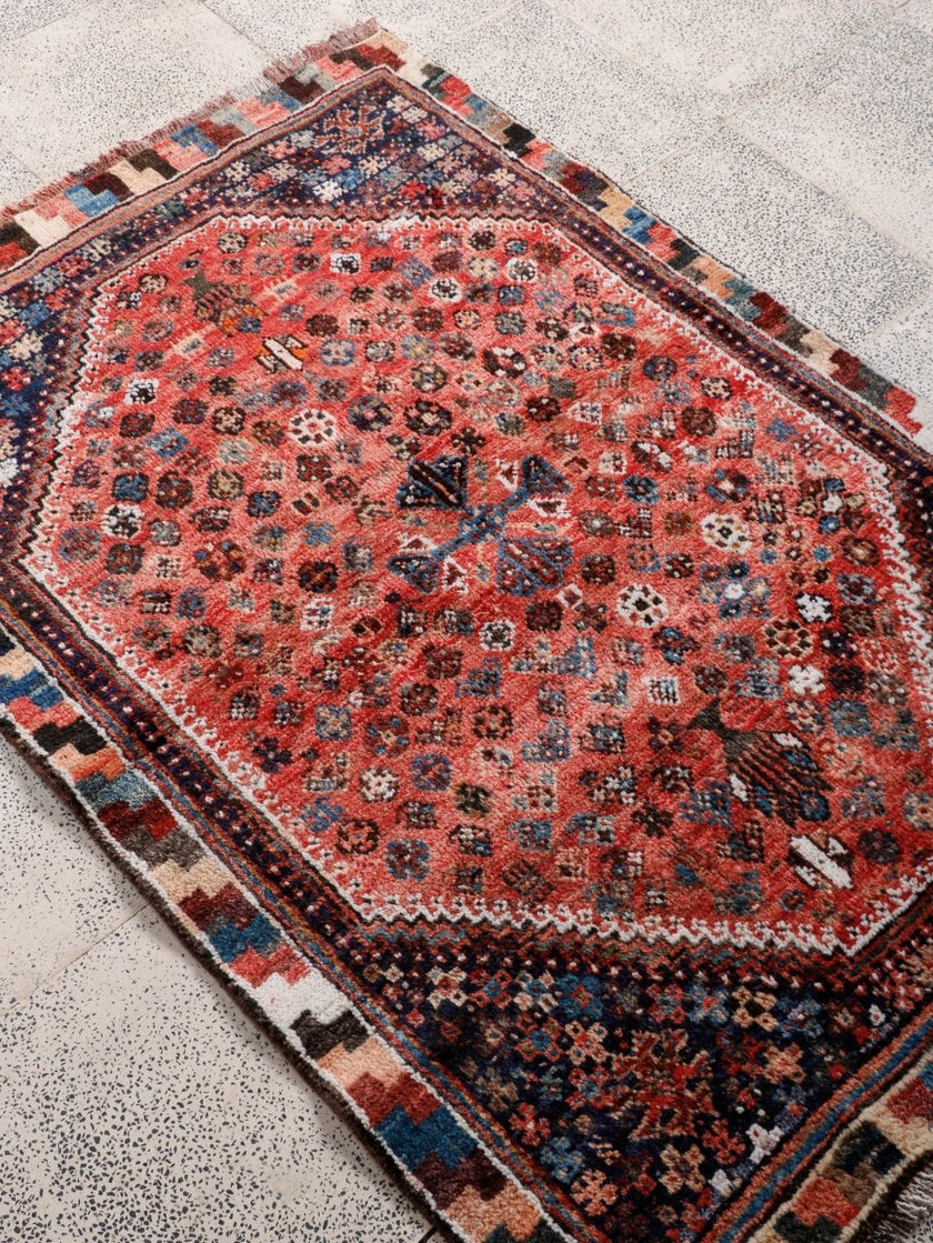 Persian Shiraz Rug | 3' 6” x 5' 1