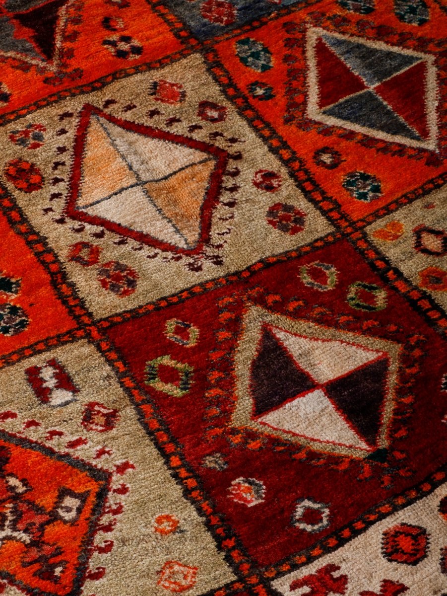 Persian Shiraz Rug | 4' 2” x 7' 10