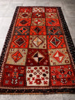 Persian Shiraz Rug | 4' 2” x 7' 10