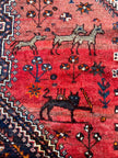 Persian Shiraz Rug | 5' 5