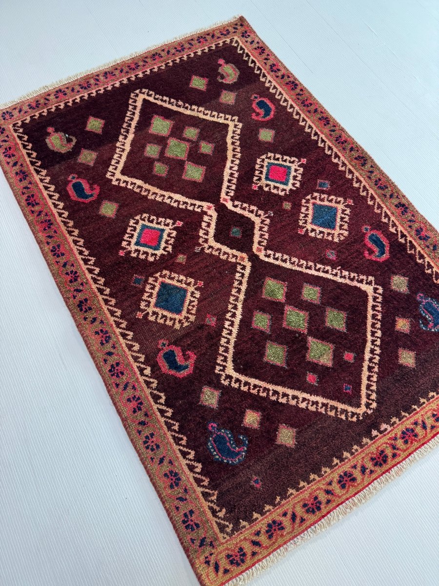 Persian Sirjan Rug | 2' 8
