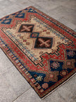Persian Afshar Rug | 3' 11” x 6' 1