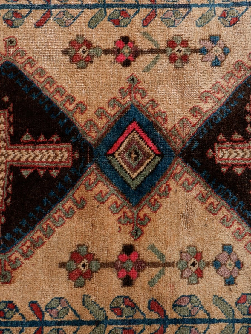 Persian Afshar Rug | 3' 11” x 6' 1