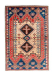 Persian Afshar Rug | 3' 11” x 6' 1