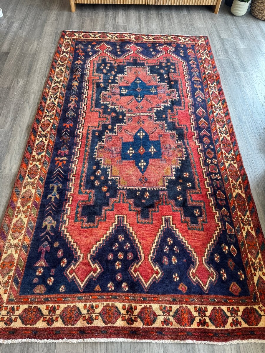 Persian Sirjan Rug | 5' 2