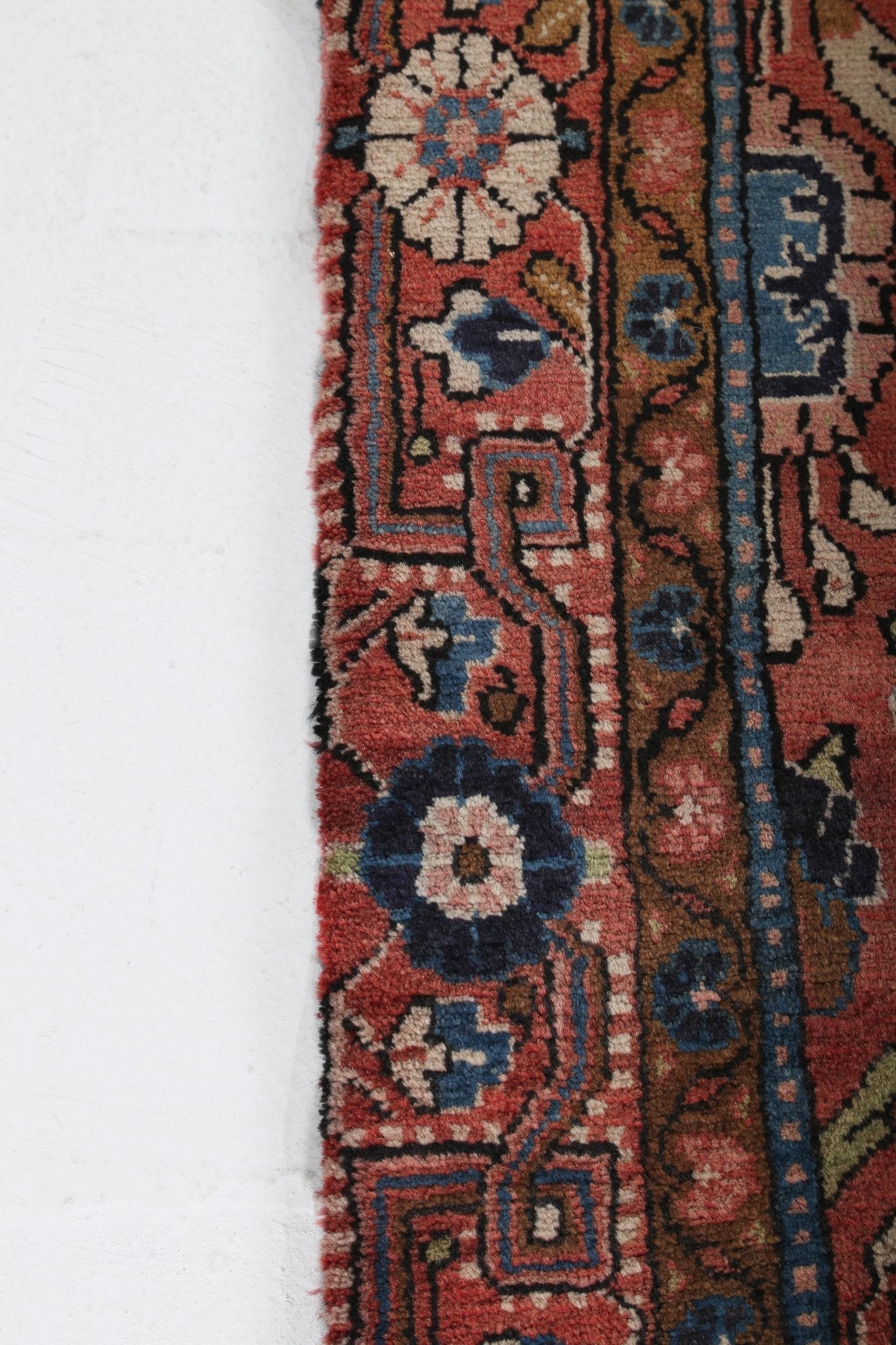 Persian Nanaj Runner Rug | 3' 11