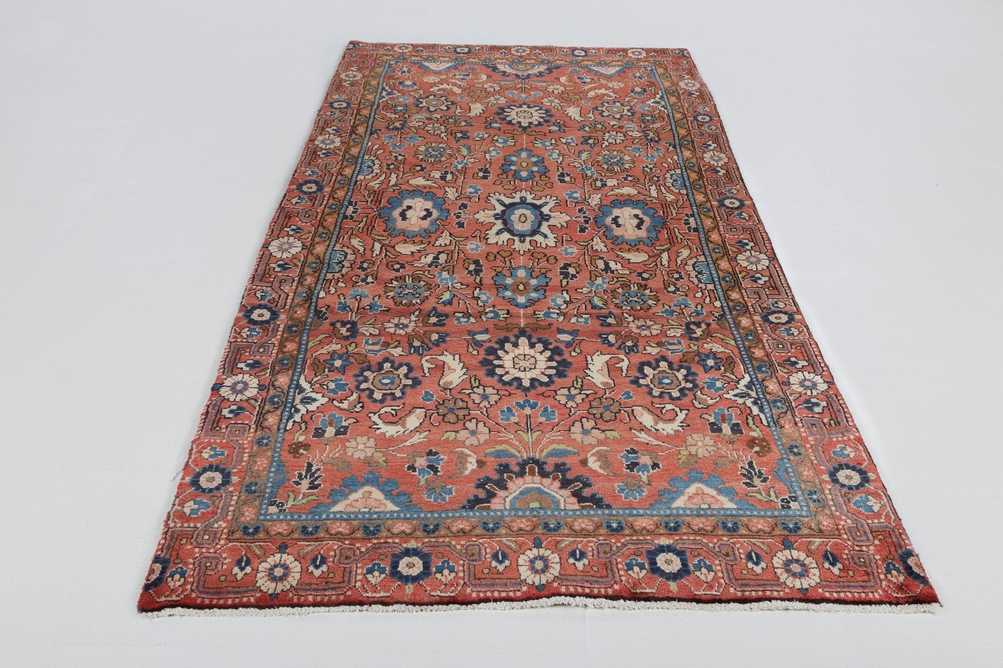 Persian Nanaj Runner Rug | 3' 11