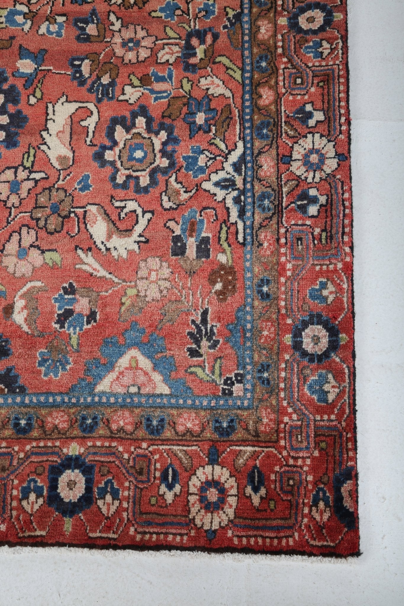 Persian Nanaj Runner Rug | 3' 11
