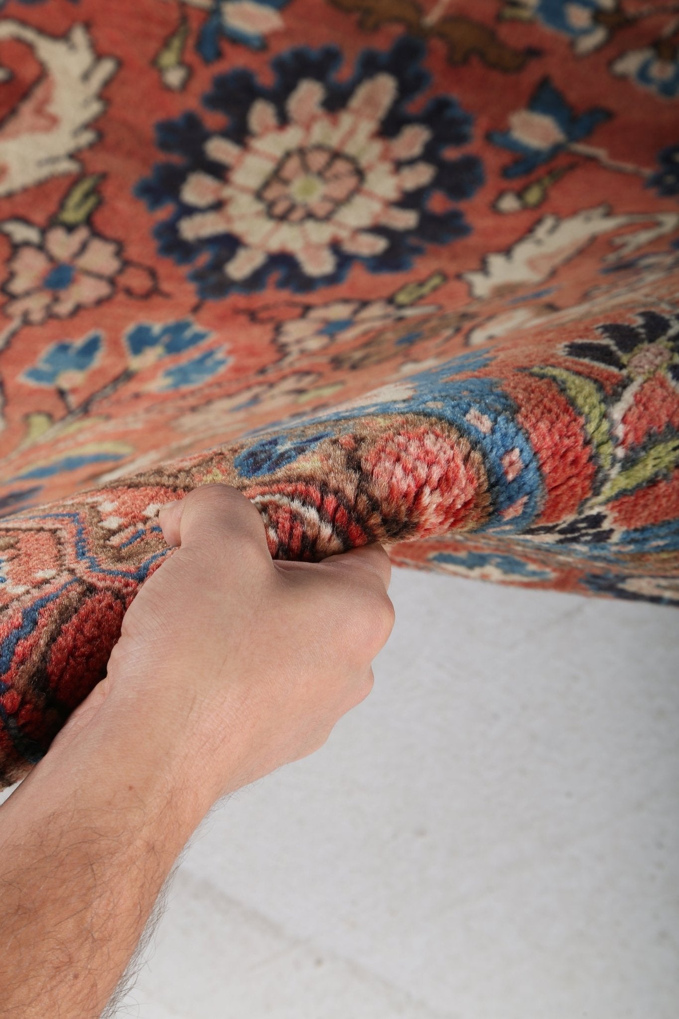 Persian Nanaj Runner Rug | 3' 11