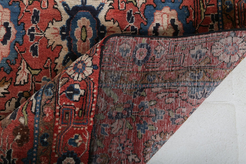 Persian Nanaj Runner Rug | 3' 11