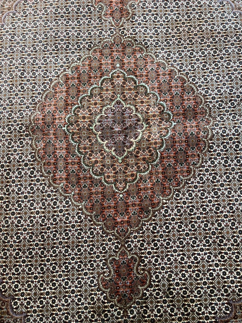 Persian Tabriz (50 Raj) Rug | 8' 3