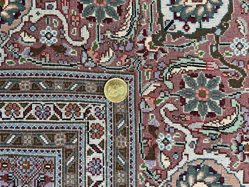 Persian Tabriz (50 Raj) Rug | 8' 3