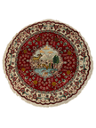Persian Tabriz Round Rug | 3' 1