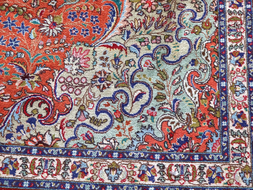 Persian Tabriz Rug | 10' x 13' 9