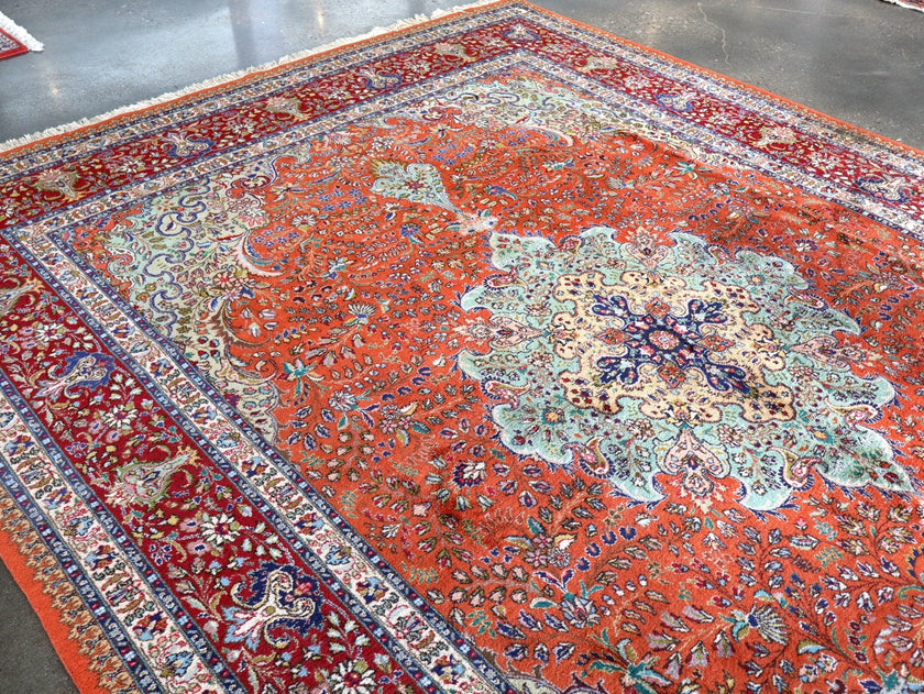 Persian Tabriz Rug | 10' x 13' 9