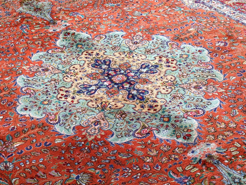 Persian Tabriz Rug | 10' x 13' 9