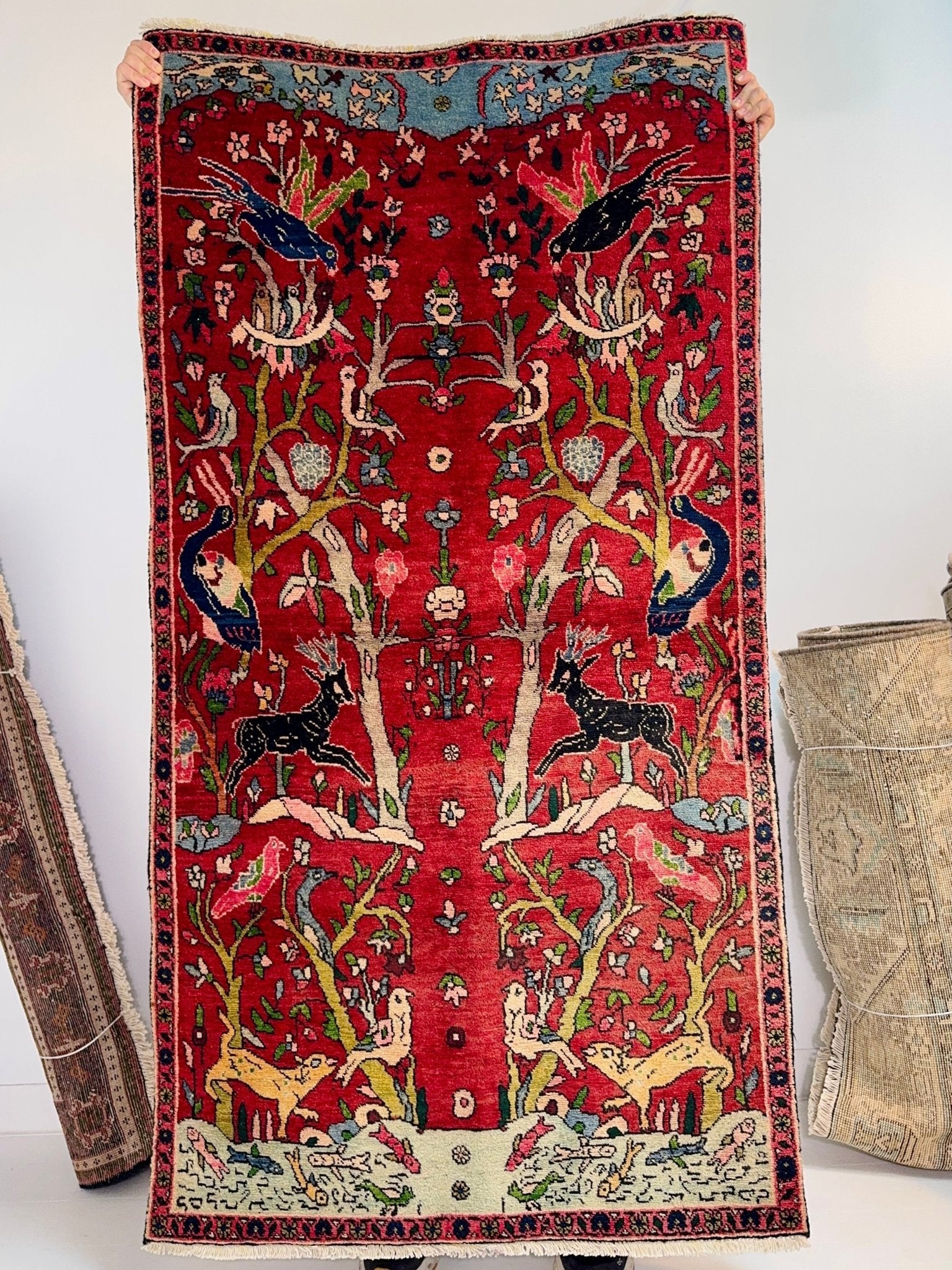 Persian Tabriz Rug | 3' 2” x 5' 11