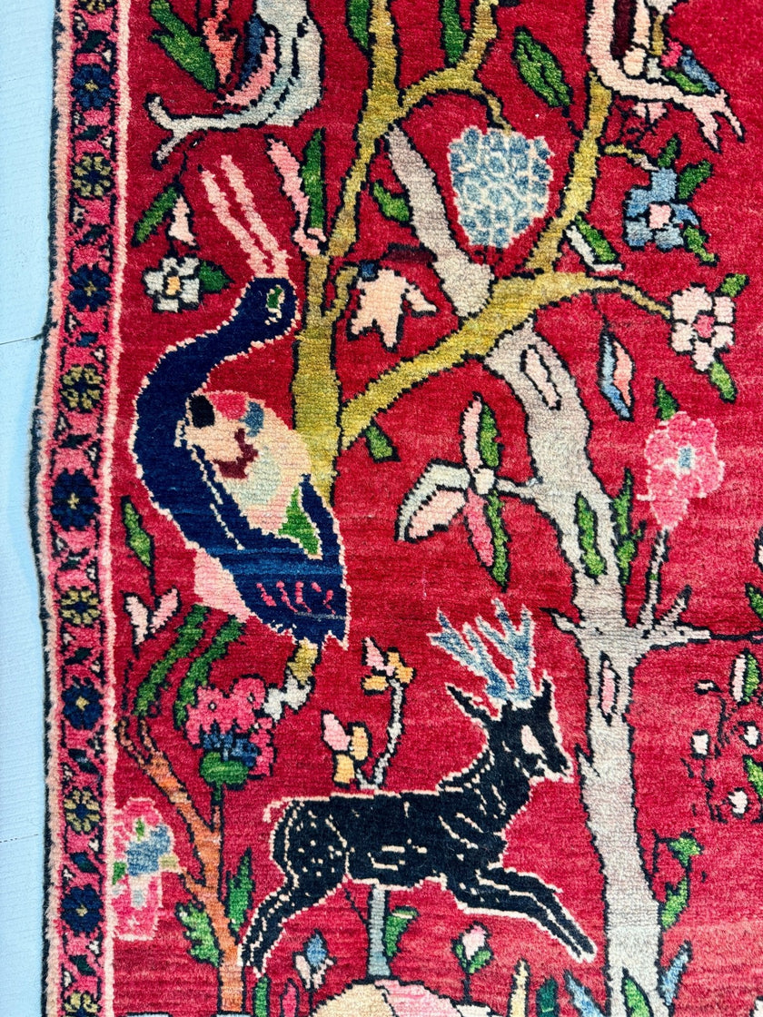 Persian Tabriz Rug | 3' 2” x 5' 11