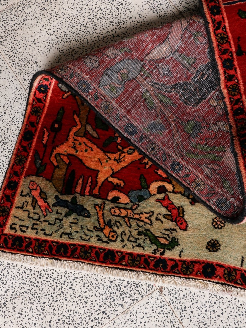 Persian Tabriz Rug | 3' 2” x 5' 11