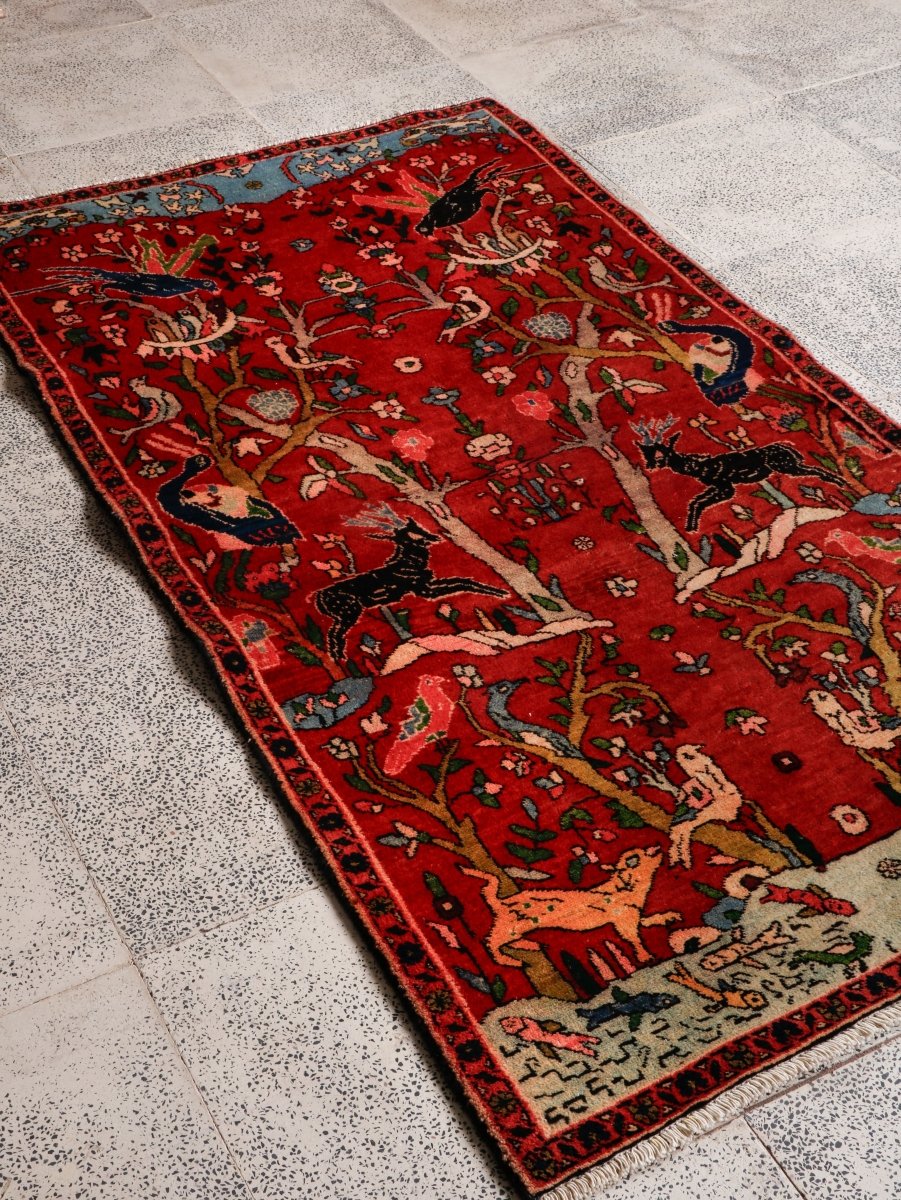 Persian Tabriz Rug | 3' 2” x 5' 11