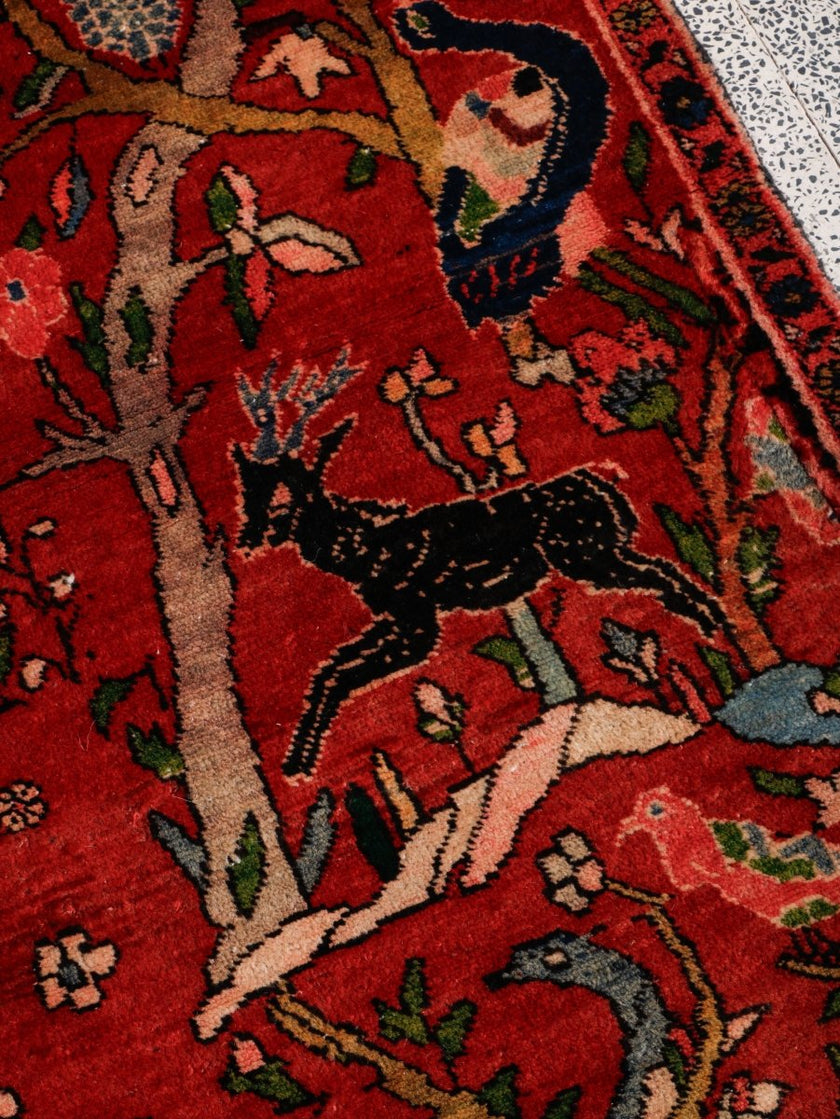 Persian Tabriz Rug | 3' 2” x 5' 11