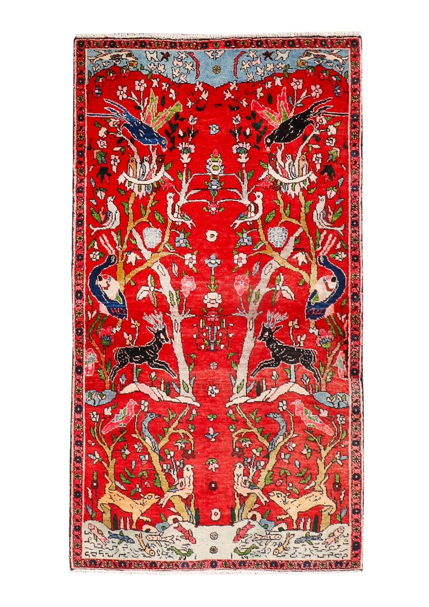 Persian Tabriz Rug | 3' 2” x 5' 11