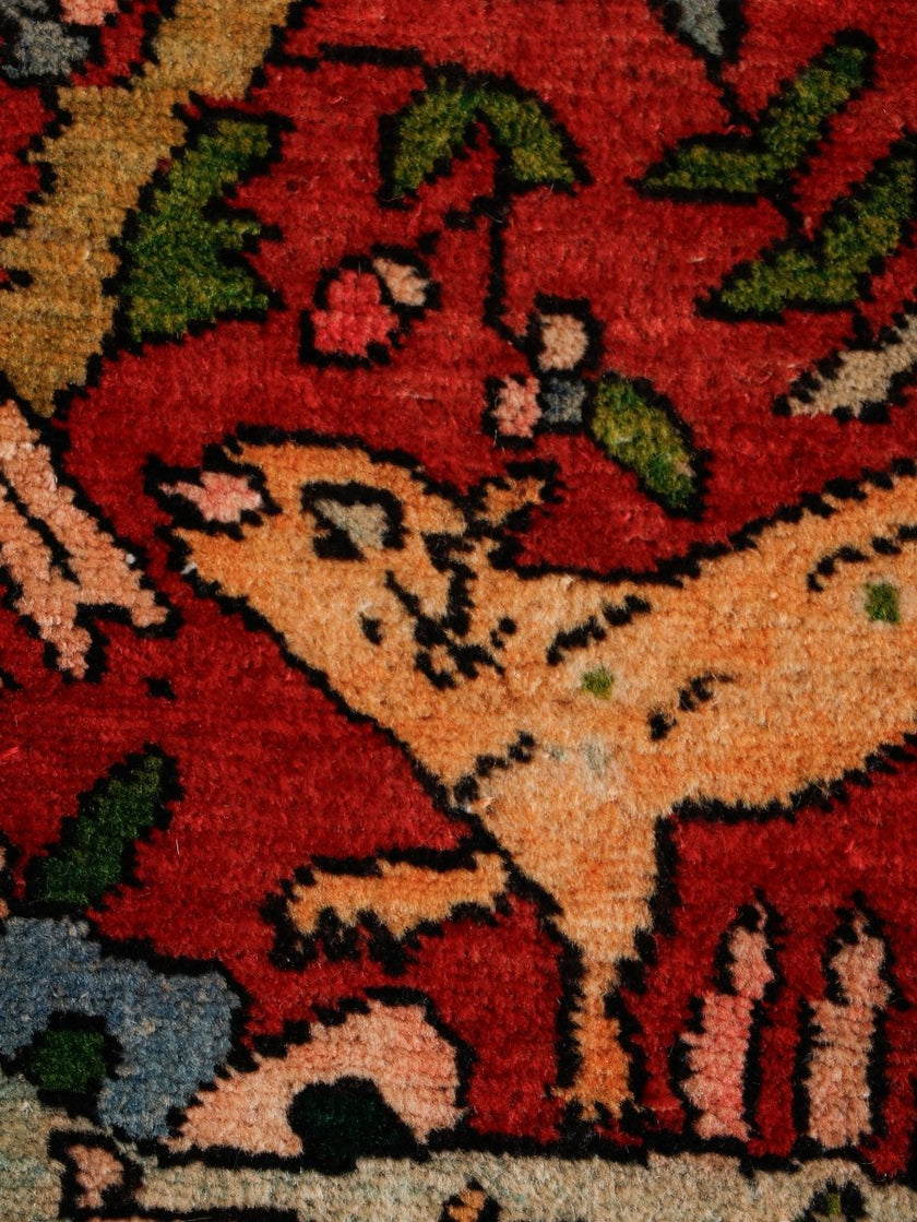 Persian Tabriz Rug | 3' 2” x 5' 11
