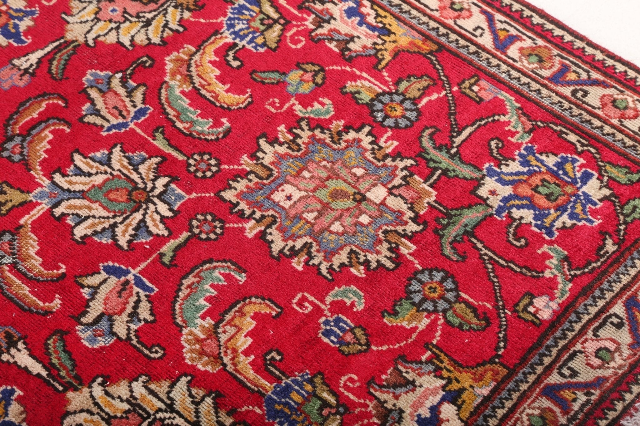 Persian Tabriz Rug | 6' 1