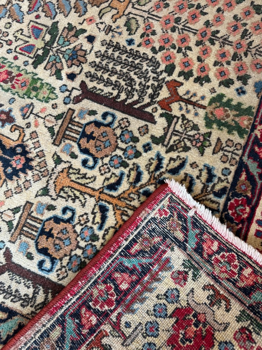 Persian Tabriz Rug | 6' 6