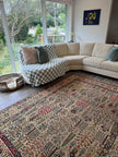 Persian Tabriz Rug | 6' 6