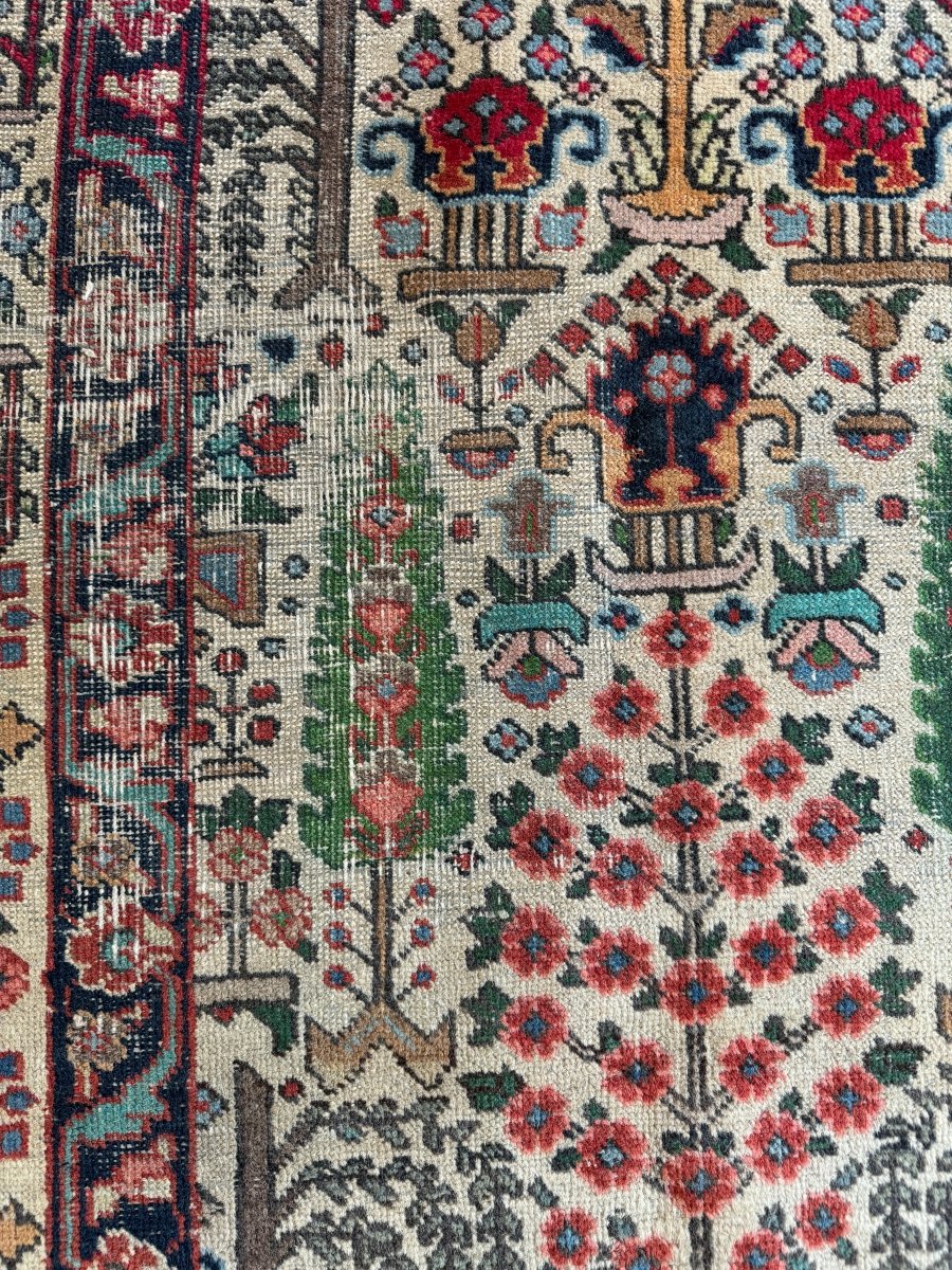 Persian Tabriz Rug | 6' 6