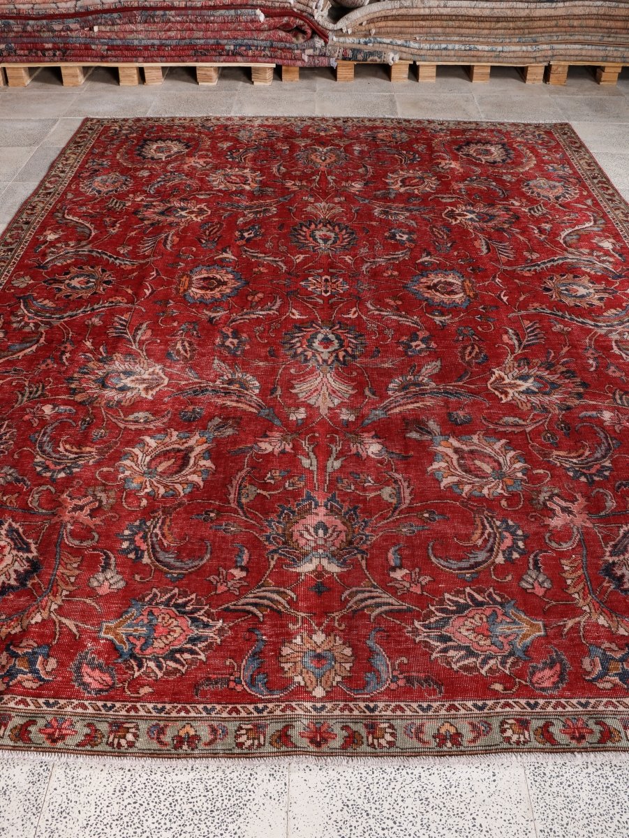 Persian Tabriz Rug | 7' 7” x 10' 10