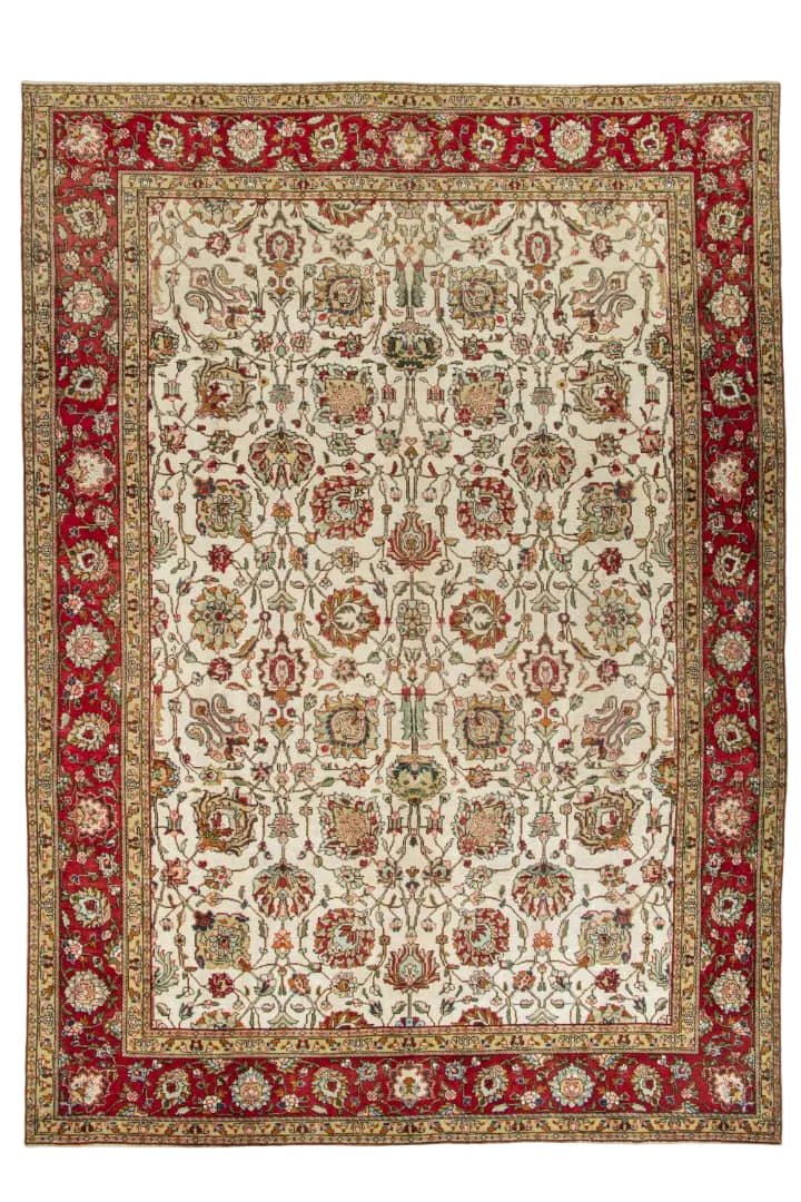 Persian Tabriz Rug | 9' 5