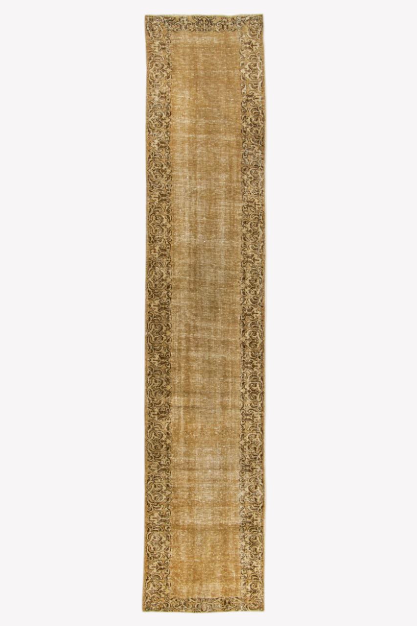 Persian Tabriz Runner Rug | 2' 9