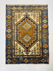 Persian Turkmen Rug | 1' 10” x 2' 7
