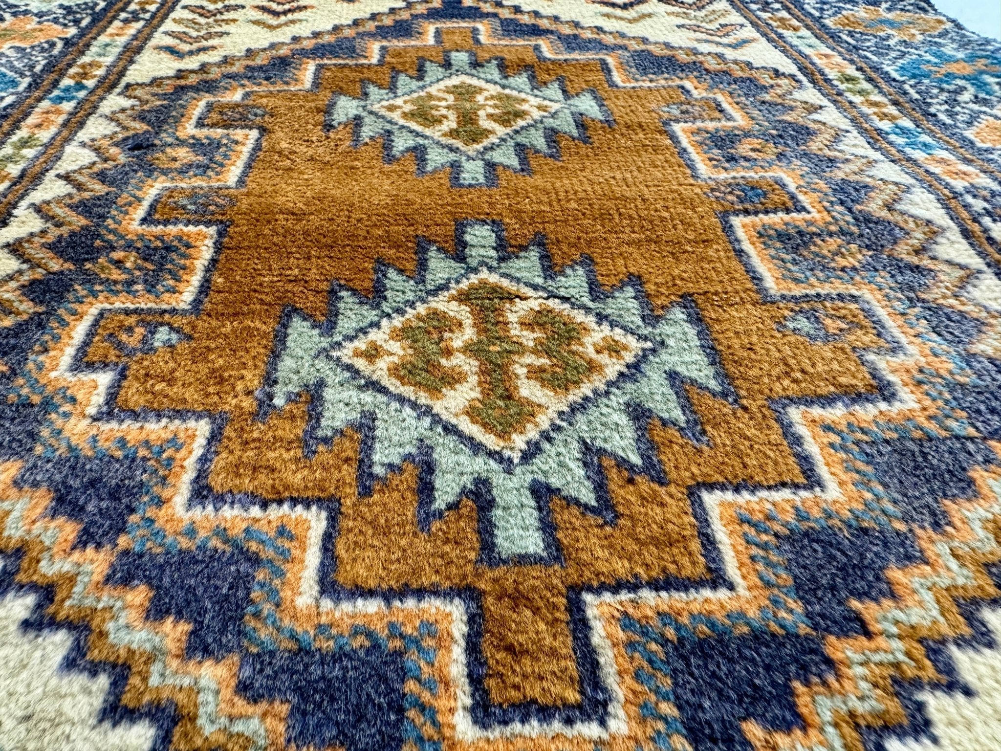 Persian Turkmen Rug | 1' 10” x 2' 7