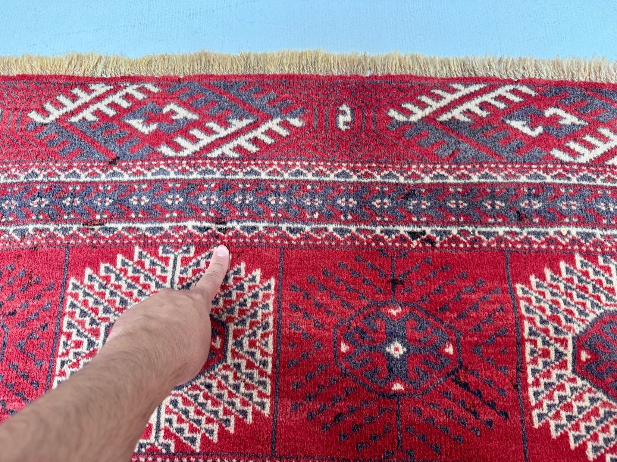 Persian Turkmen Rug | 10' x 12' 7