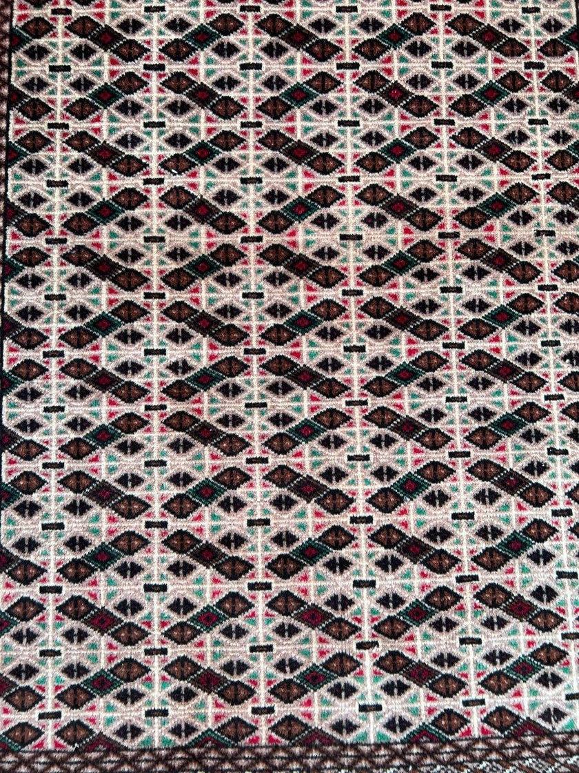ON HOLD | Persian Turkmen Rug | 4' x 1' 7