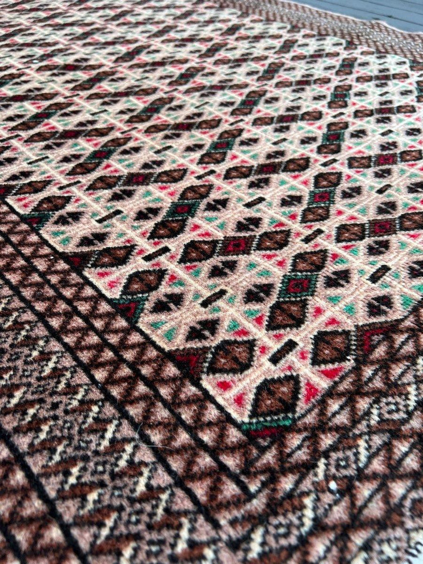 ON HOLD | Persian Turkmen Rug | 4' x 1' 7