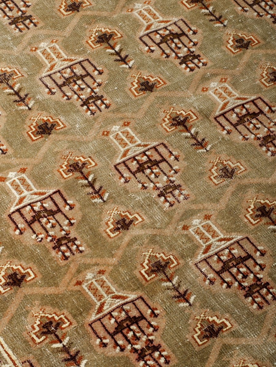 Persian Turkmen Rug | 6' 7” x 8' 4