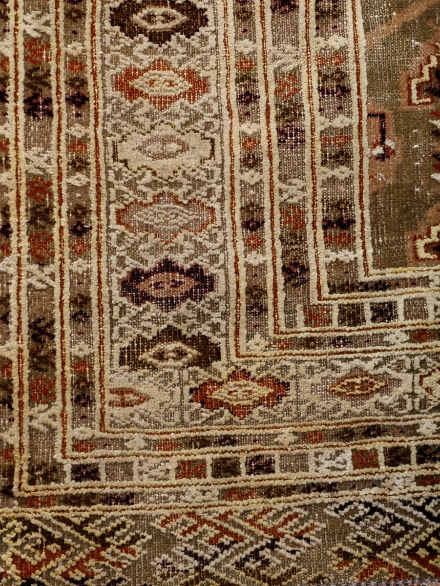 Persian Turkmen Rug | 6' 7” x 8' 4