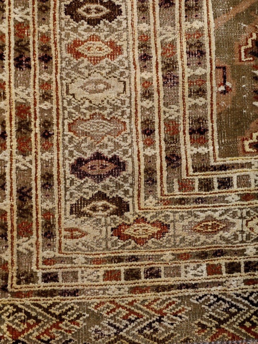 Persian Turkmen Rug | 6' 7” x 8' 4
