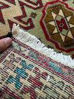 Persian Turkomana Rug | 1' 11