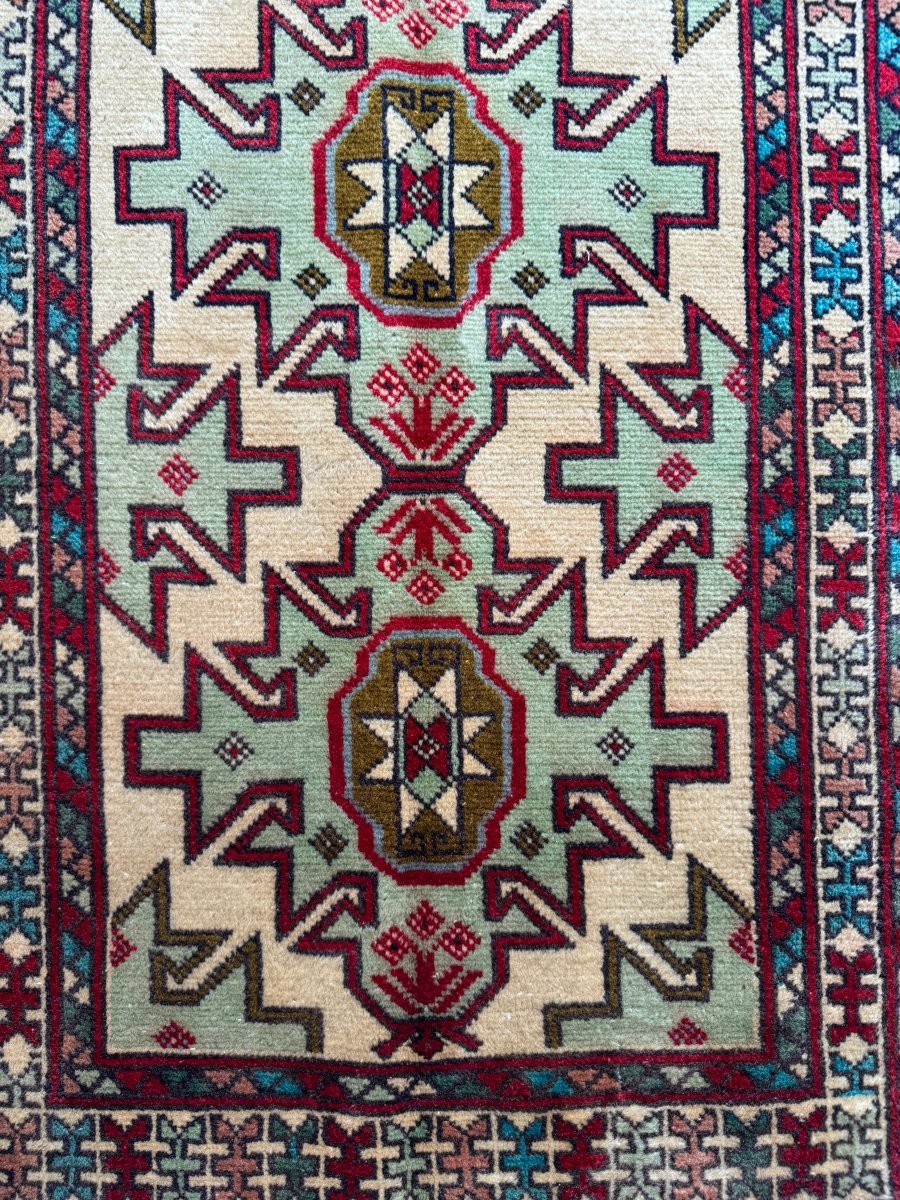 Persian Turkomana Rug | 1' 11