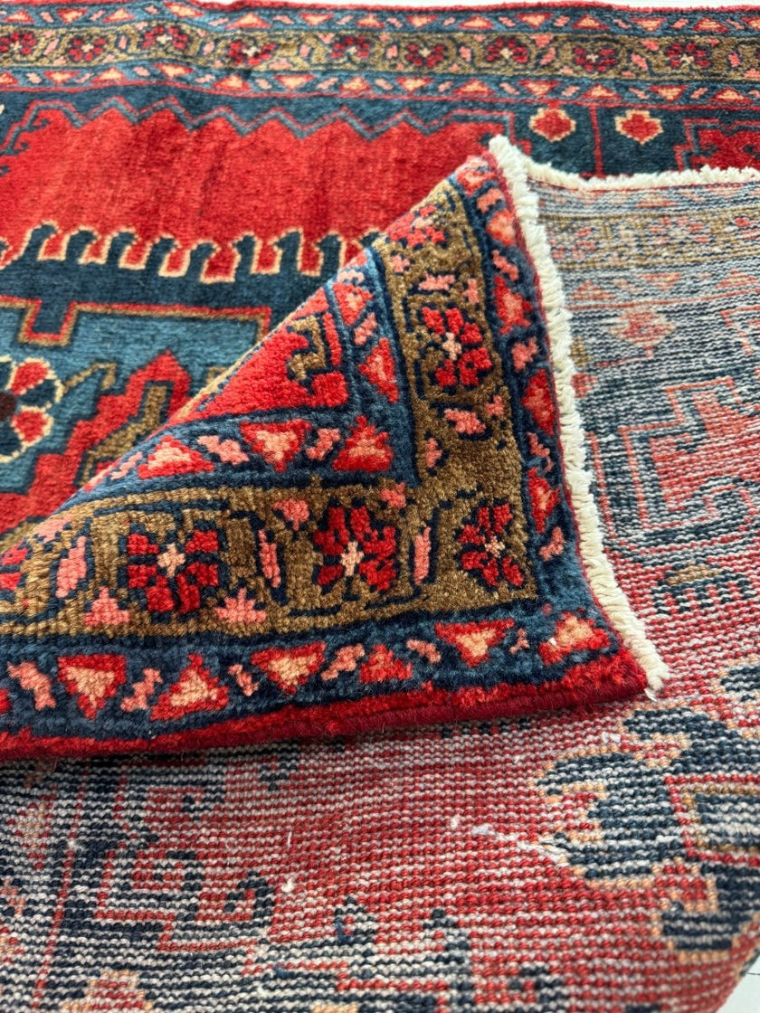 Persian Viss Rug | 3' 7” x 4' 11