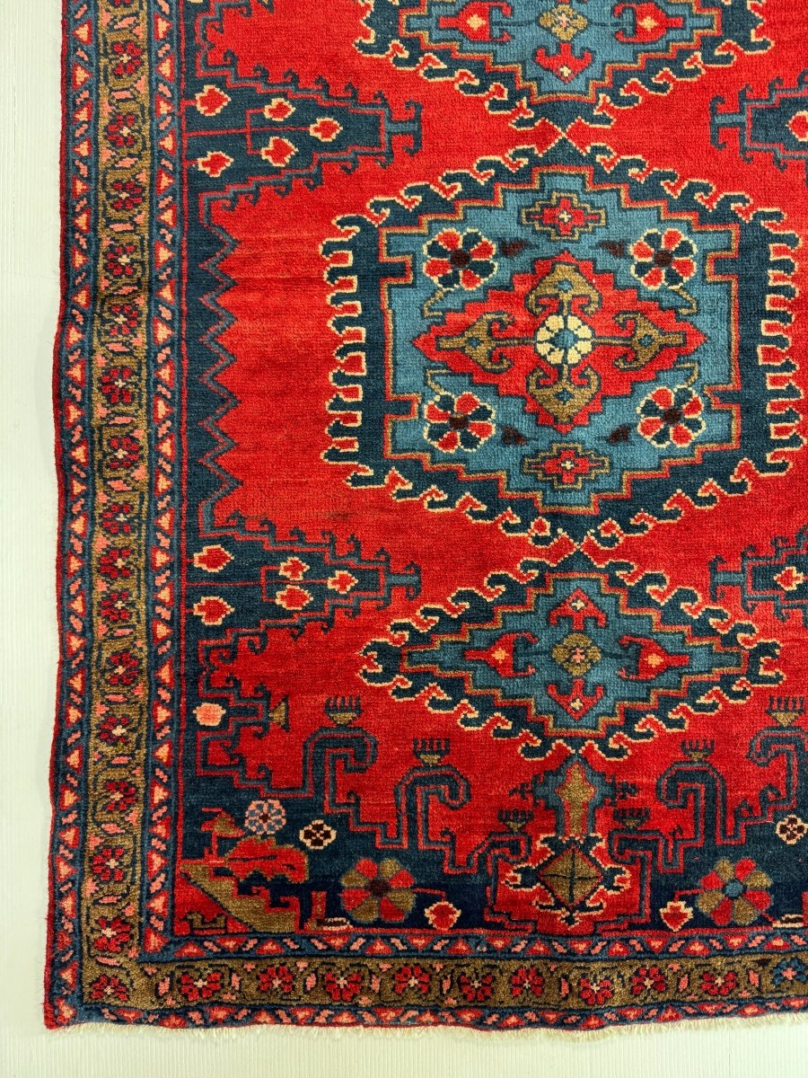 Persian Viss Rug | 3' 7” x 4' 11