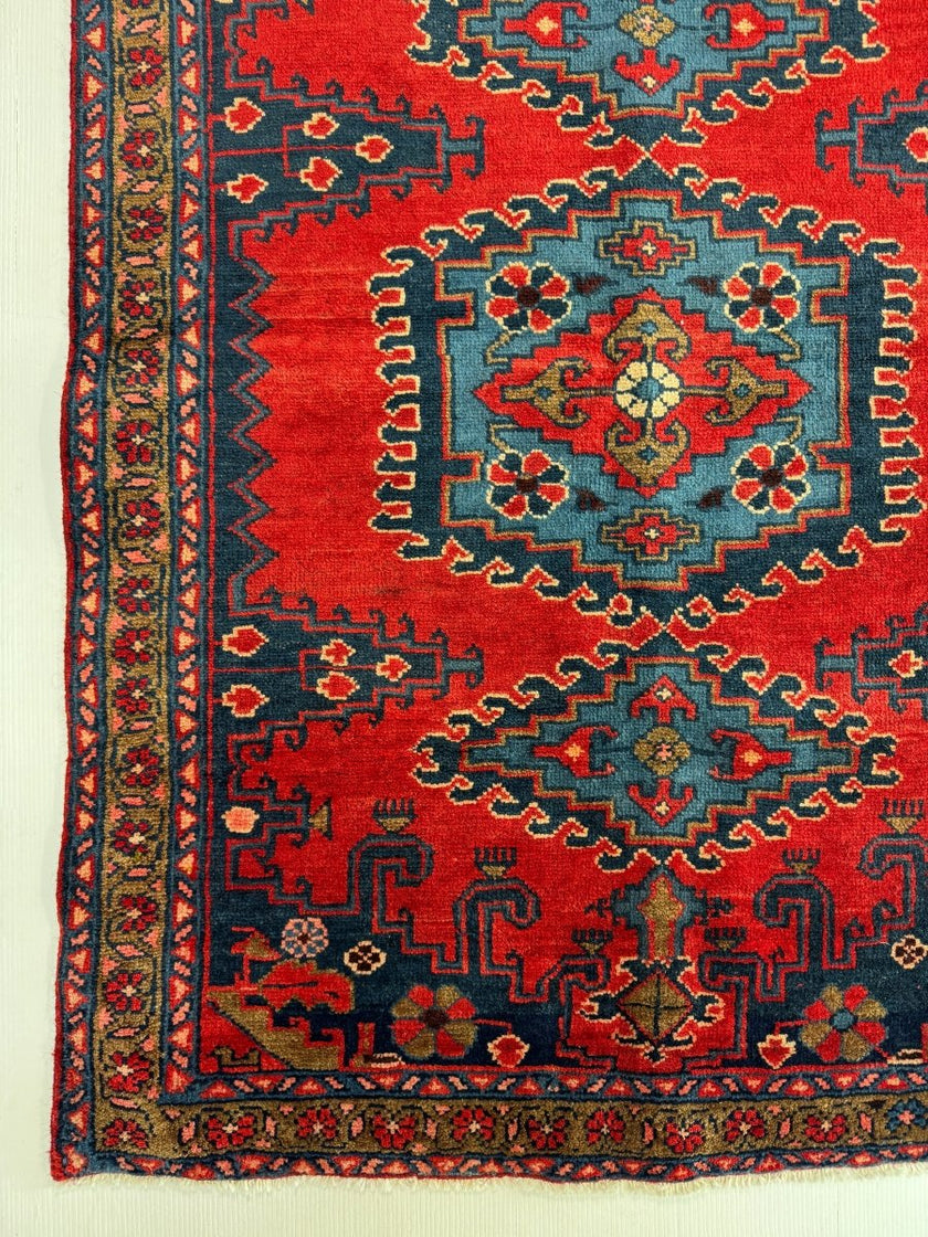 Persian Viss Rug | 3' 7” x 4' 11