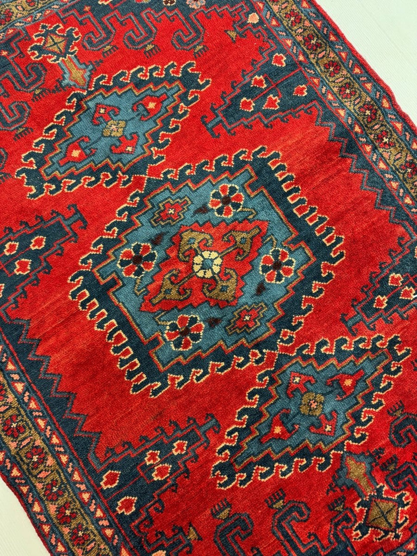 Persian Viss Rug | 3' 7” x 4' 11