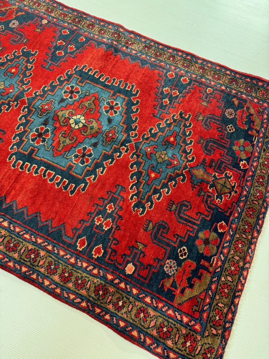 Persian Viss Rug | 3' 7” x 4' 11